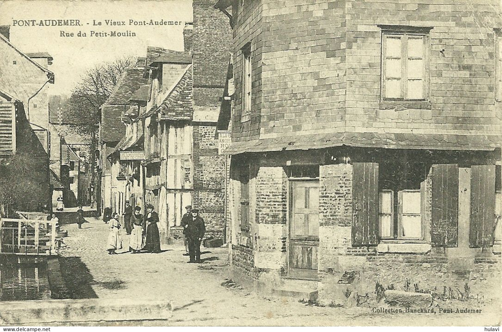 27  PONT AUDEMER - LE VIEUX PONT AUDEMER - RUE DU PETIT MOULIN (ref 9532) - Pont Audemer