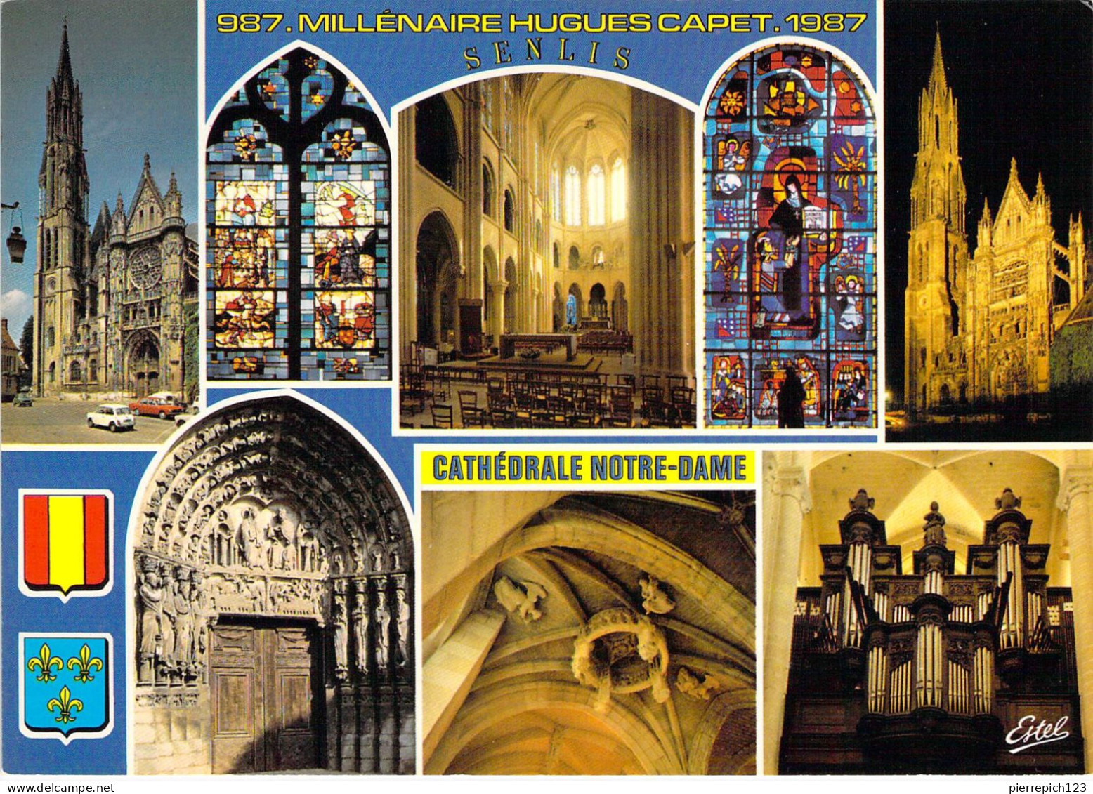 60 - Senlis - Cathédrale Notre Dame - Multivues - Senlis