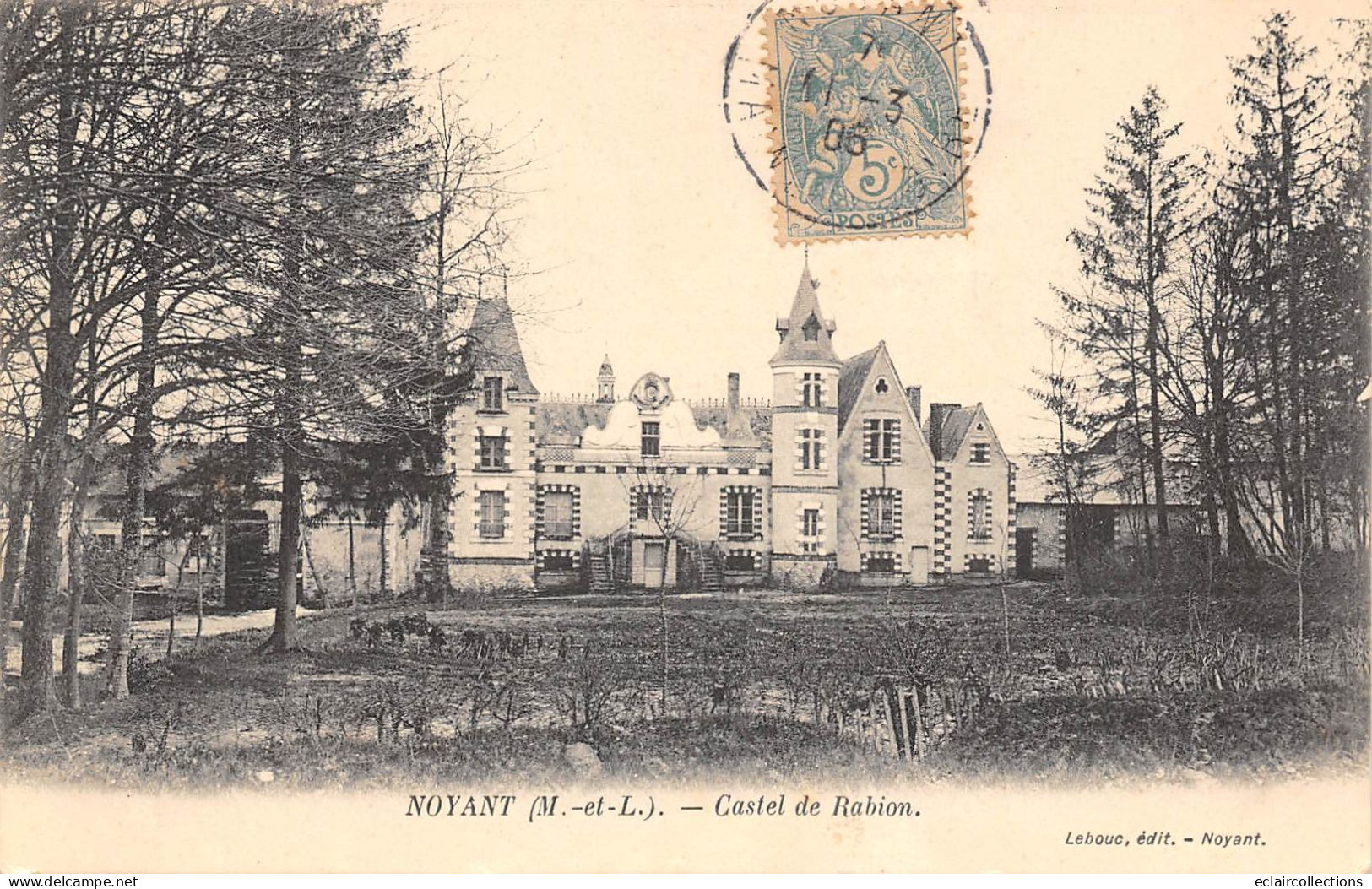 Noyant       49           Castel De Rabion            (voir Scan) - Other & Unclassified
