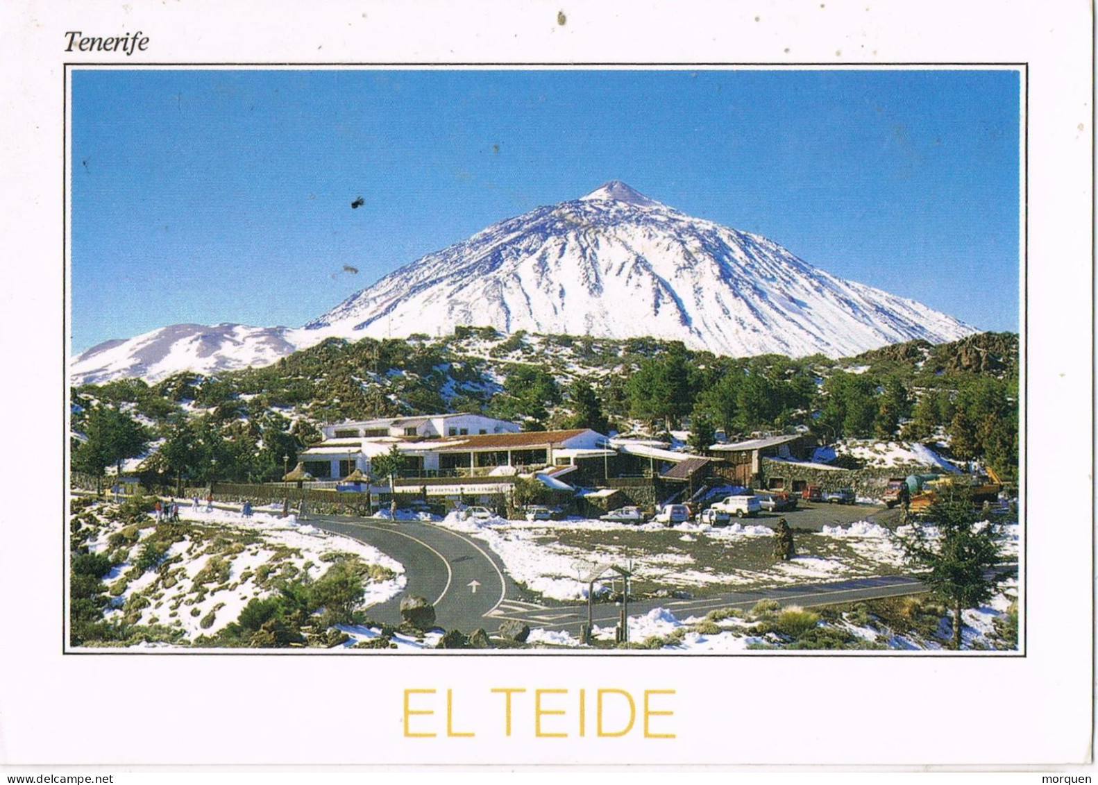 55077. Postal CANDELARIA (Tenerife) Canarias 1995. Vista Del TEIDE. ATM Figuras - Covers & Documents