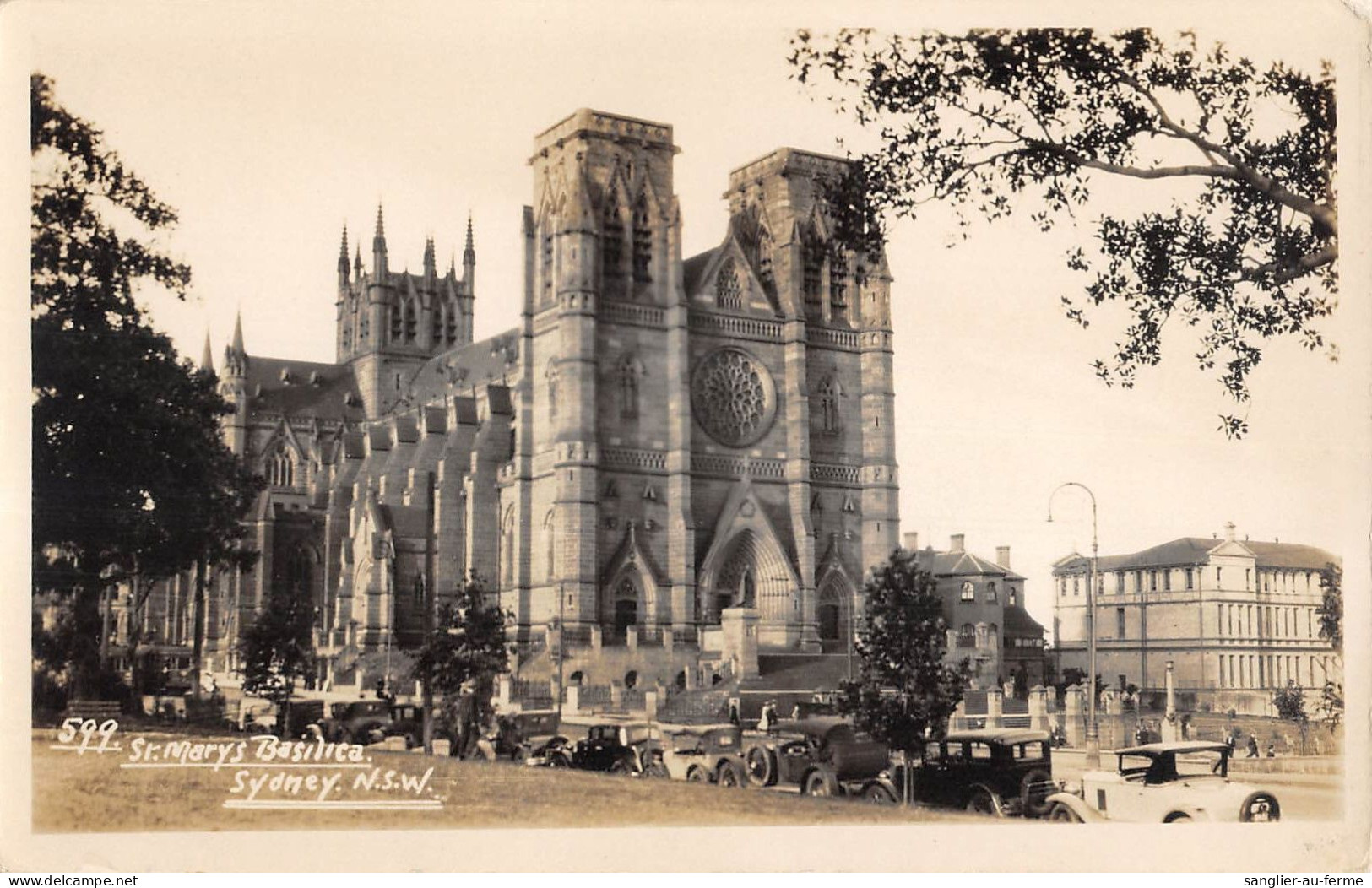 CPA AUSTRALIE / St MARYS BASILICA / SYDNEY - Autres & Non Classés