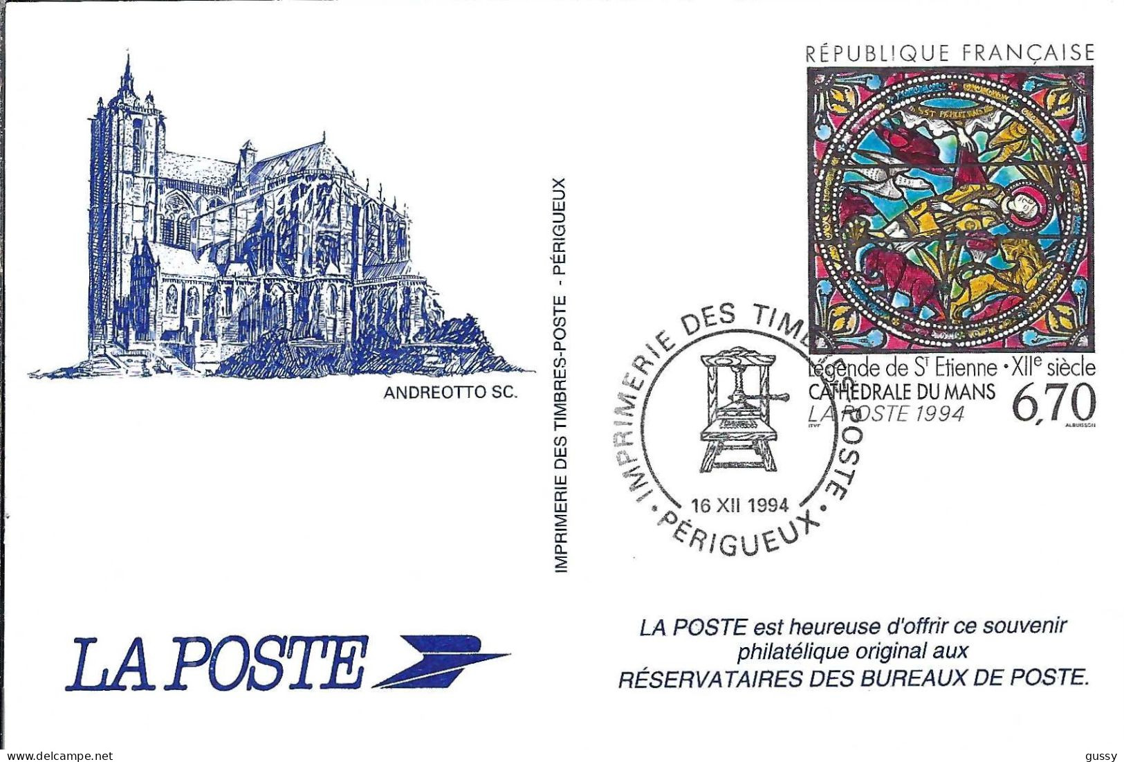 FRANCE Ca.1994: CP Ill. Entier De Périgueux (Dordogne) - Sonstige & Ohne Zuordnung