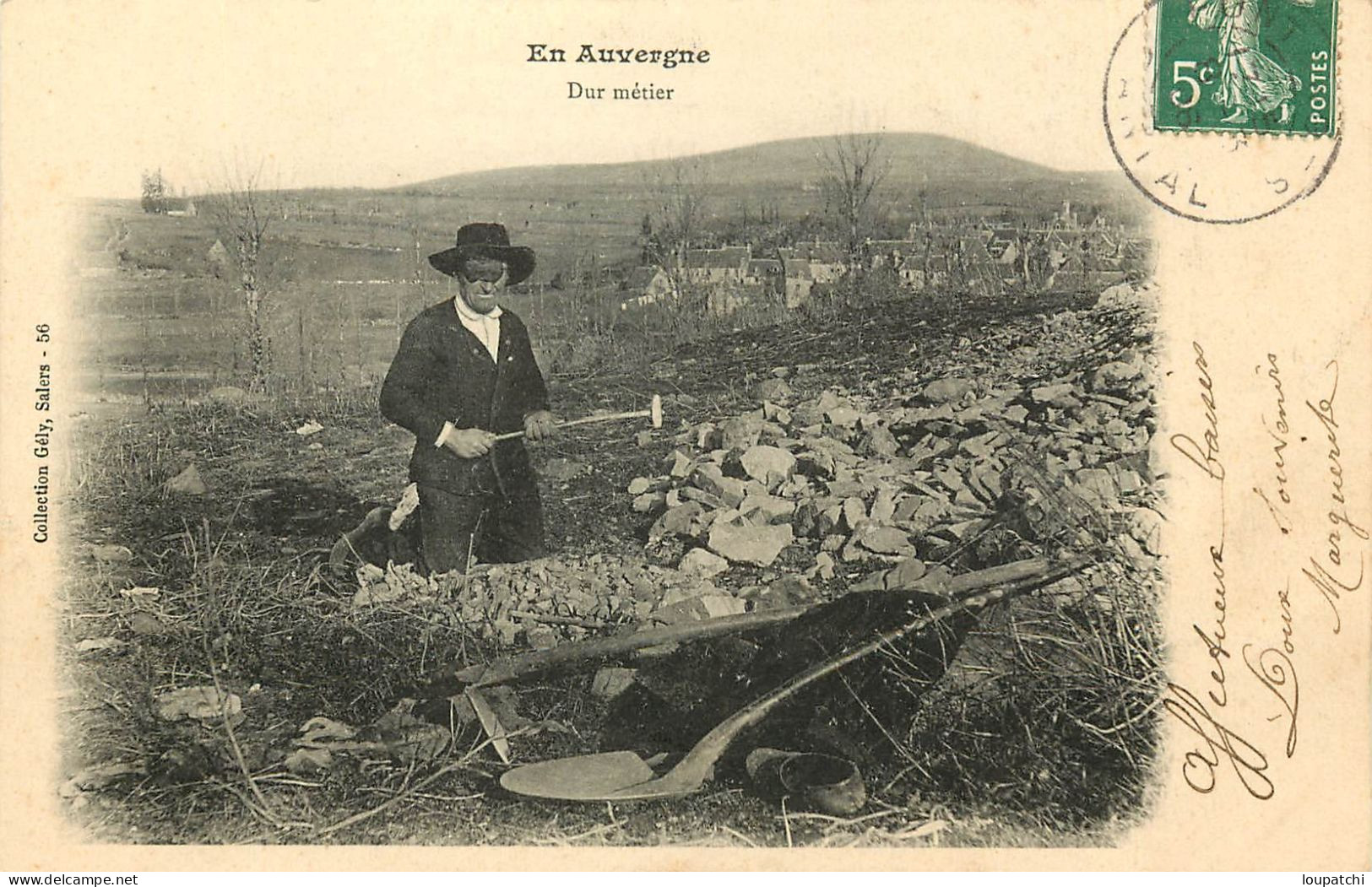 Collection GELY SALERS EN AUVERGNE Dur Metier - Autres & Non Classés