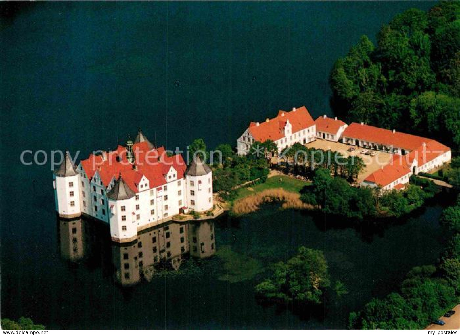 72896758 Gluecksburg Ostseebad Fliegeraufnahme Schloss Gluecksburg - Sonstige & Ohne Zuordnung