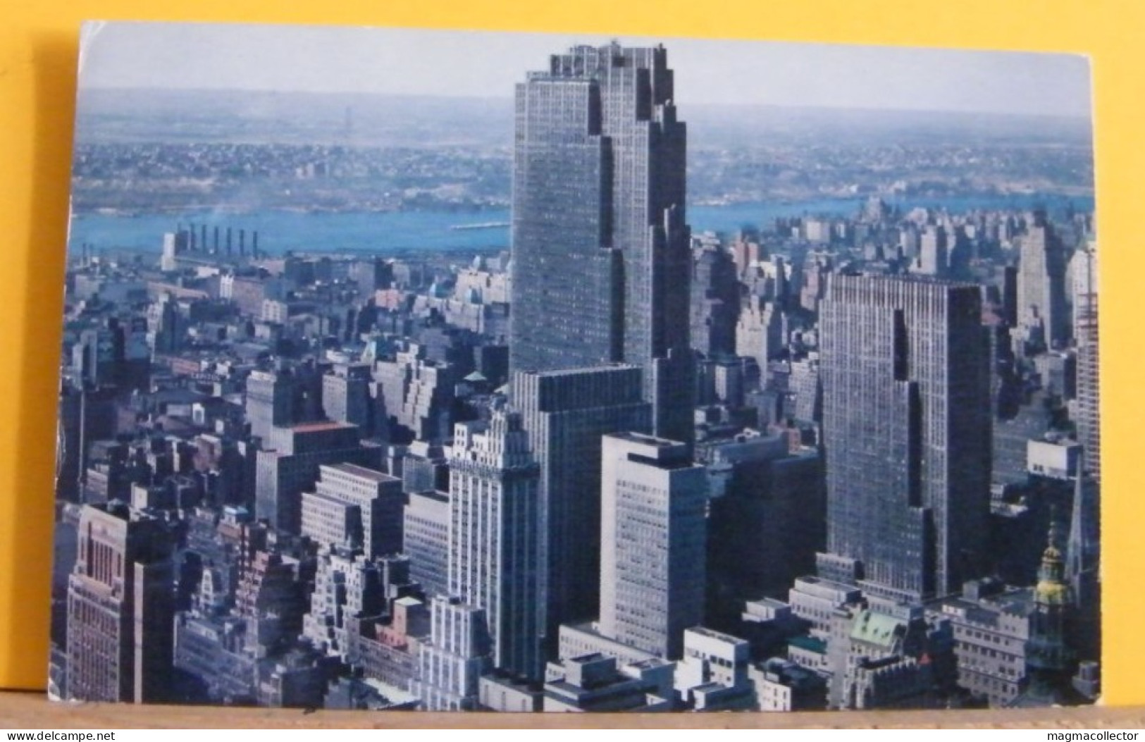 (NEW2) NEW YORK - MIDTOWN SKYLIN WITH ROCKEFELLER CENTER BUILDINS - VIAGGIATA - Andere Monumente & Gebäude