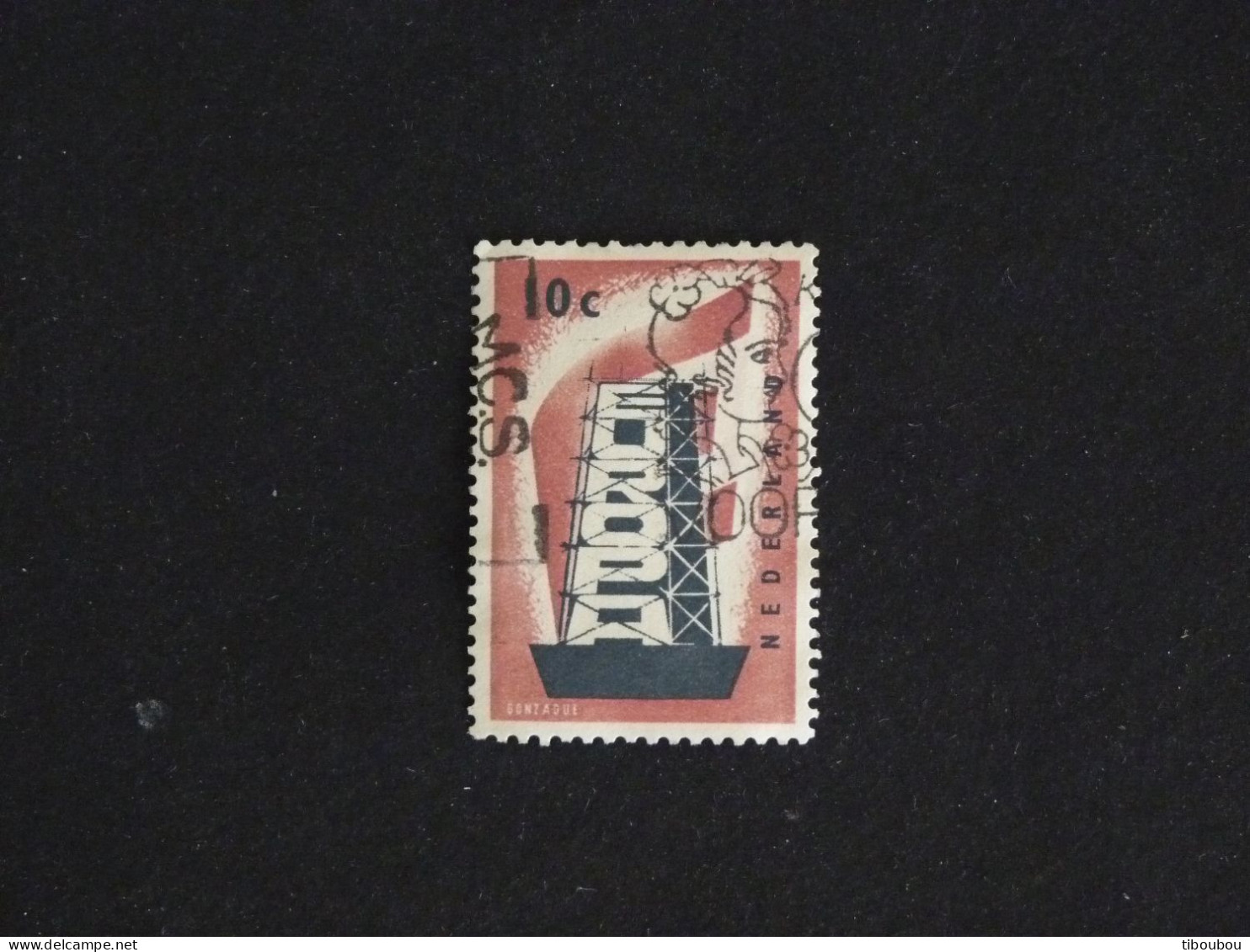 PAYS BAS NEDERLAND YT 659 OBLITERE - EUROPA - Used Stamps