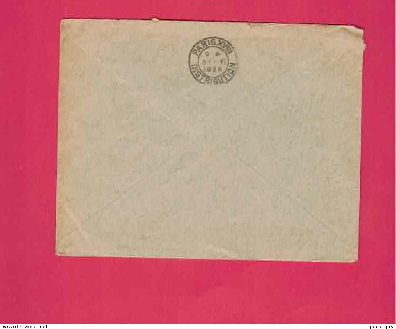 Lettre De 1928 Pour La France - YT N° 74 - Seul Sur Lettre - Cartas & Documentos