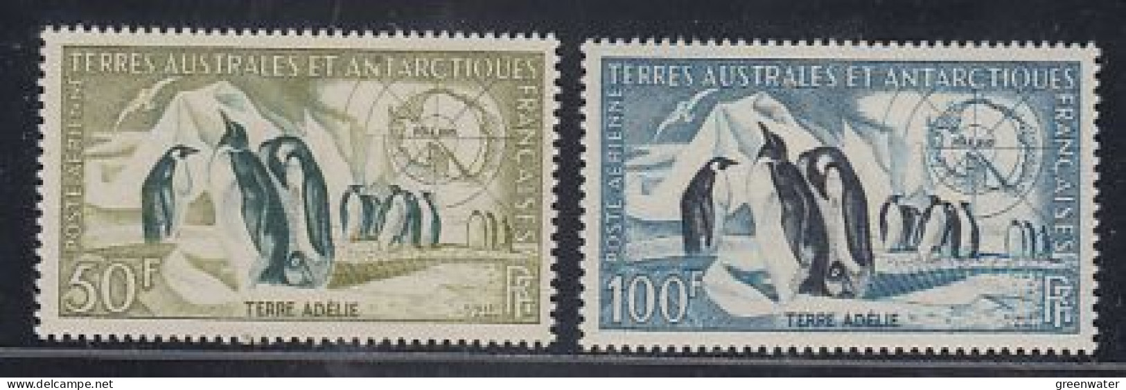 TAAF 1956 Penguins 2v ** Mnh (59754) - Neufs