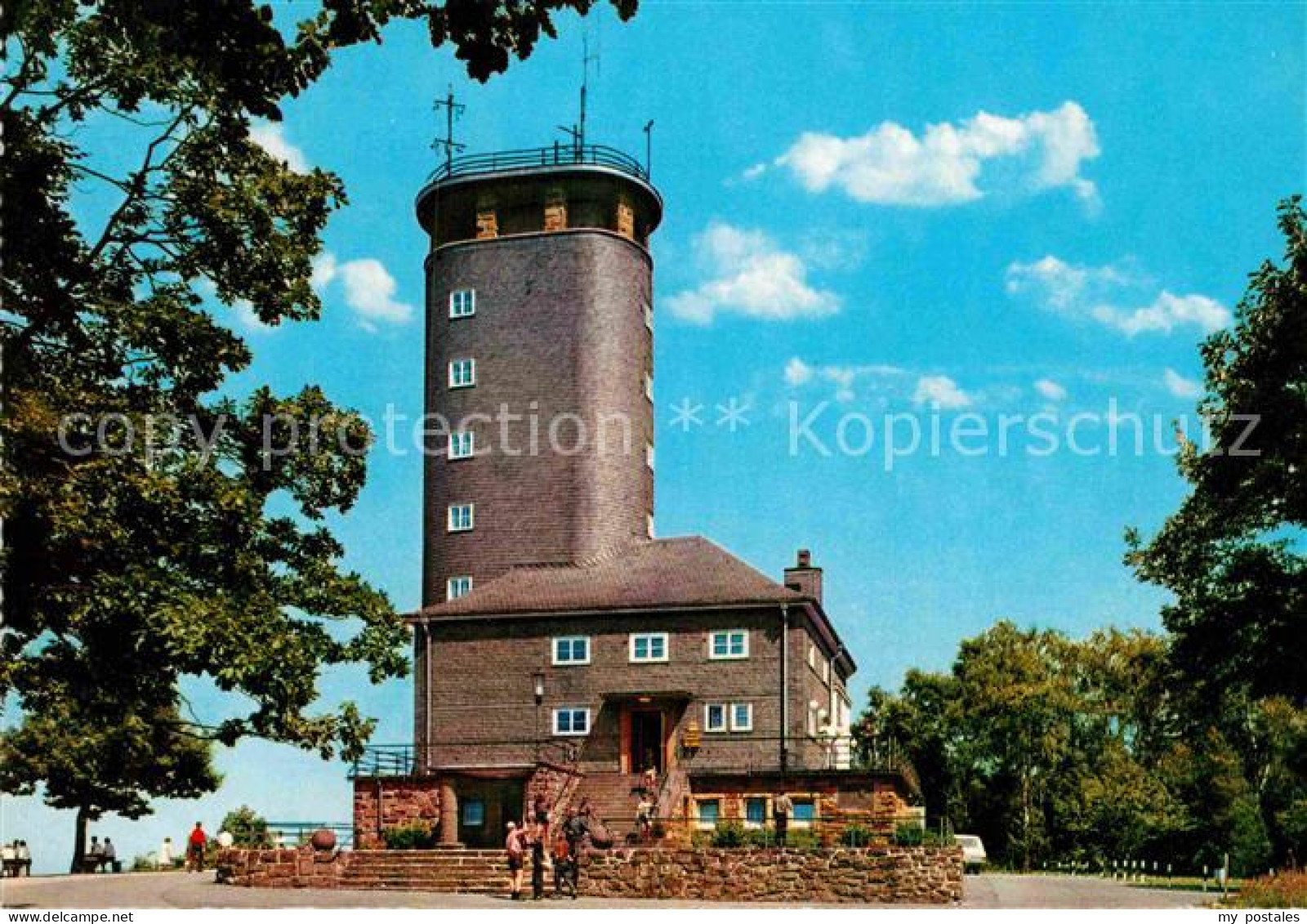 72896668 Hohe Bracht Aussichtsturm Mit Vogelwarte Und Wetterstation Hohe Bracht - Autres & Non Classés