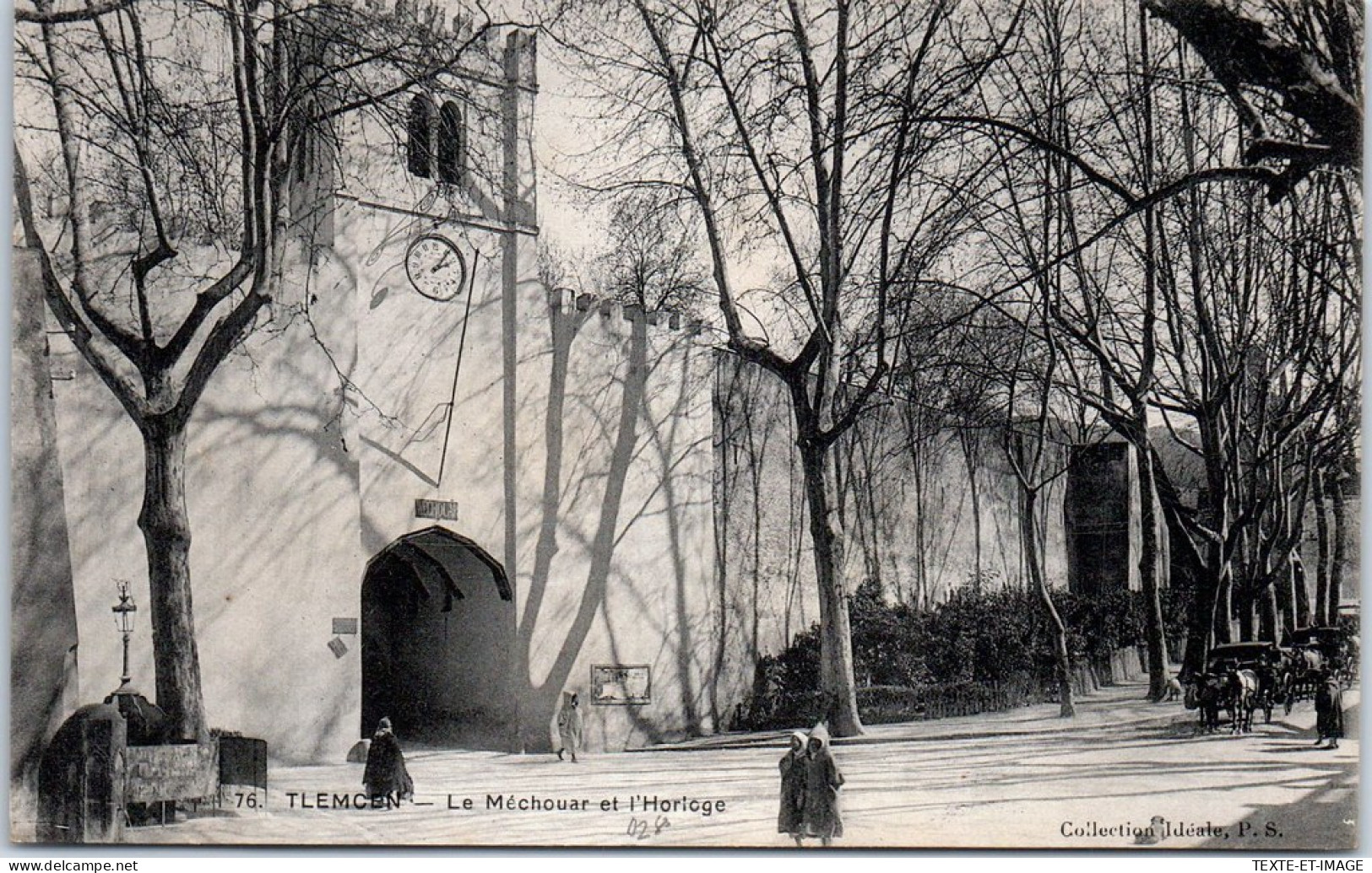 ALGERIE - TLEMCEN - Le Méchouar Et L'horloge  - Sonstige & Ohne Zuordnung