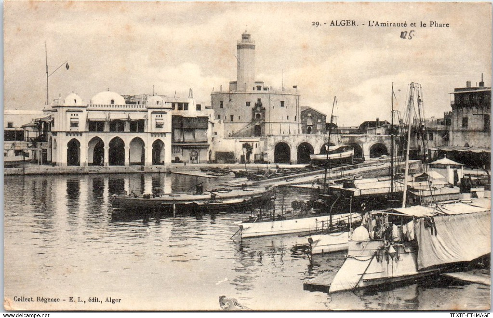 ALGERIE - ALGER - L'amirauté Et Le Phare  - Algiers