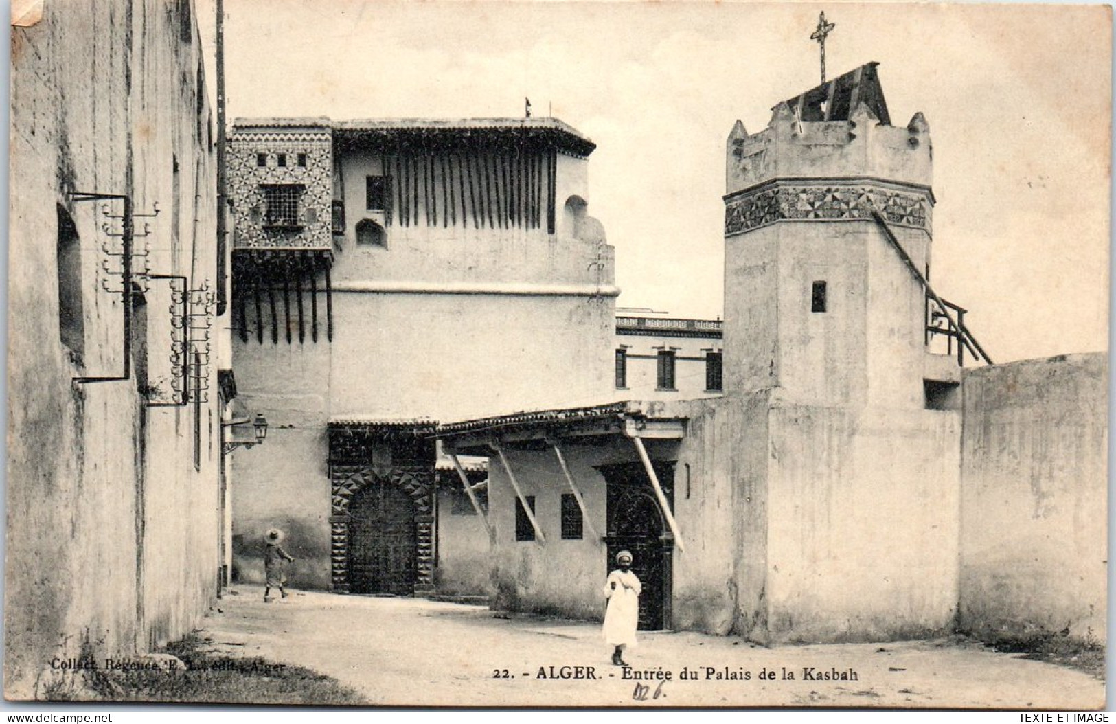 ALGERIE - ALGER - Entrée Du Palais De La Kasbah  - Algerien