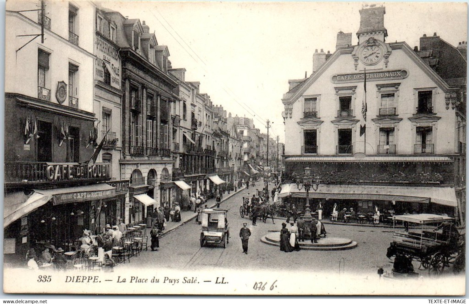 76 DIEPPE - La Place Du Puys Salé. - Other & Unclassified