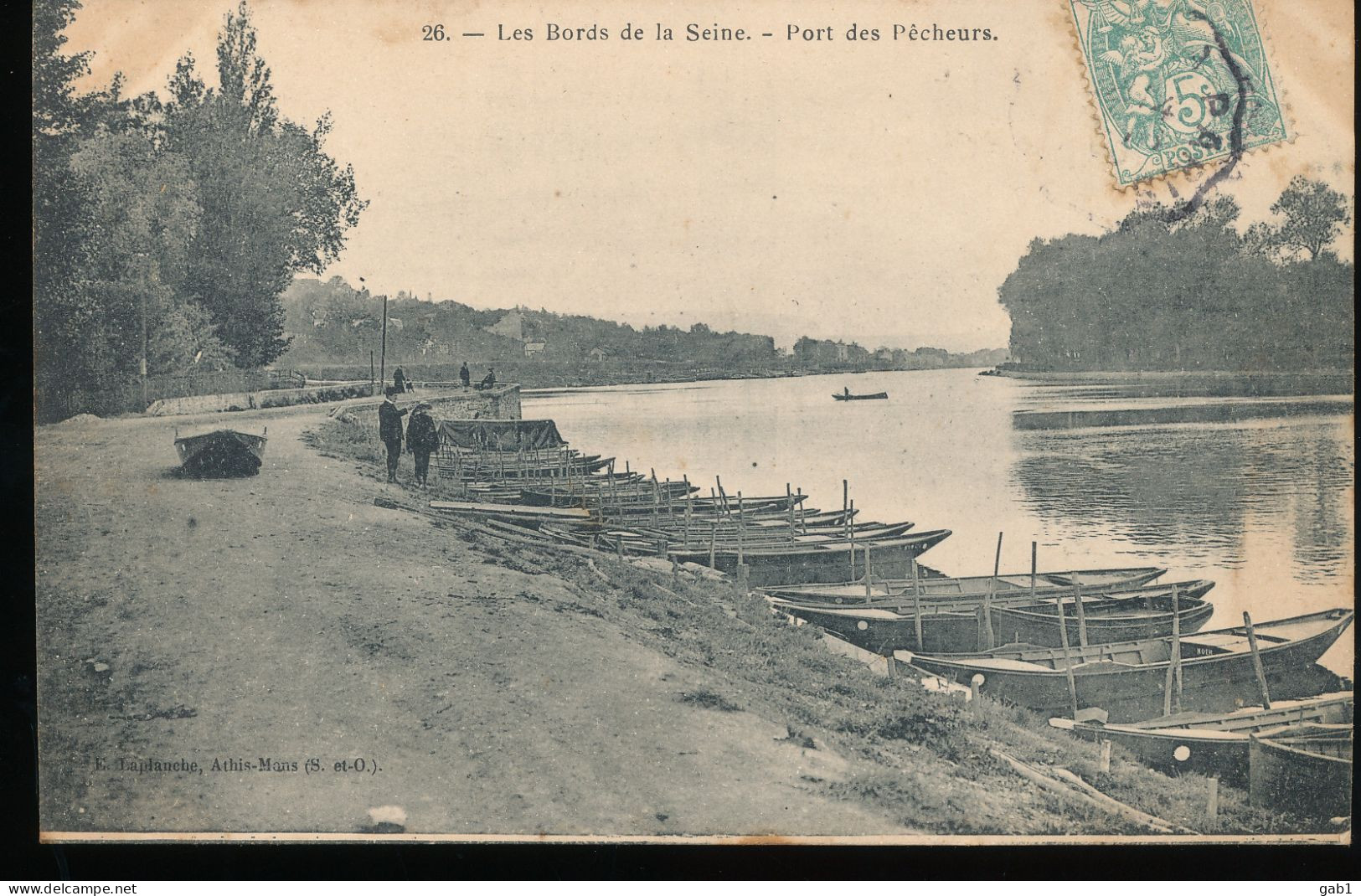 91 --- Les Bords De La Seine --- Port De Pecheurs - Autres & Non Classés