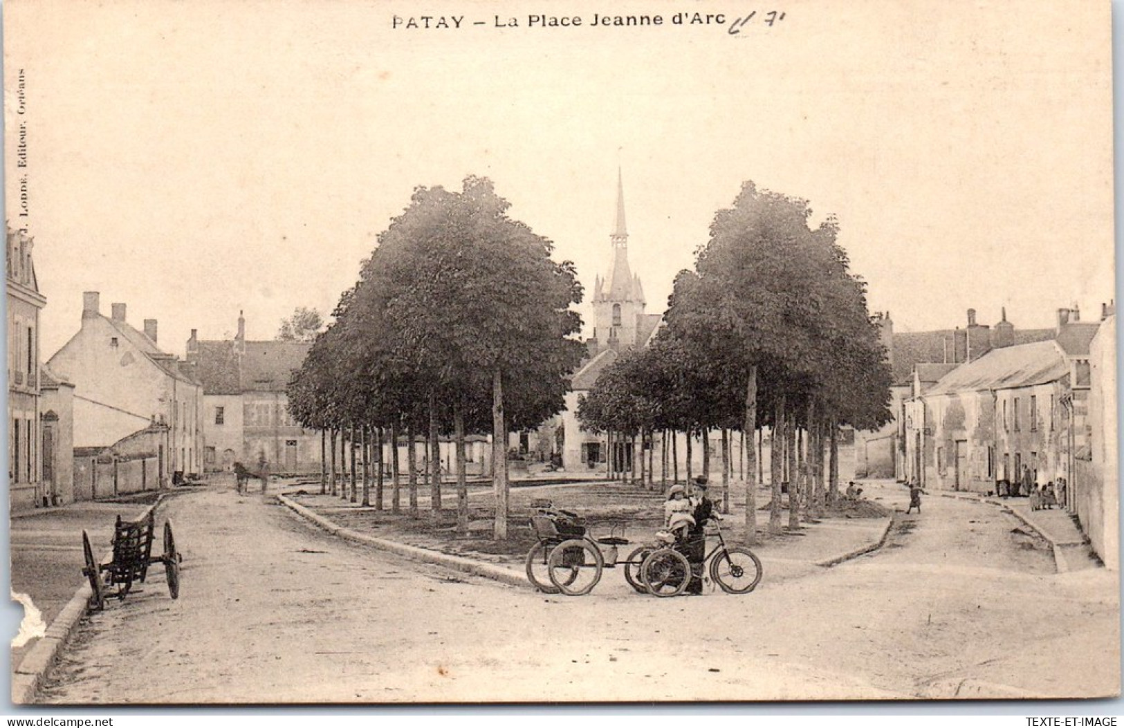 45 PATAY - La Place Jeanne D'arc. - Otros & Sin Clasificación