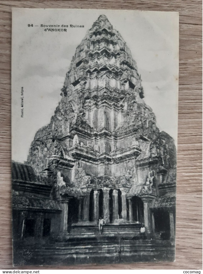 VIET-NAM INDOCHINE COCHINCHINE  SAIGON SOUVENIR DES RUINES D'ANGKOR - Vietnam