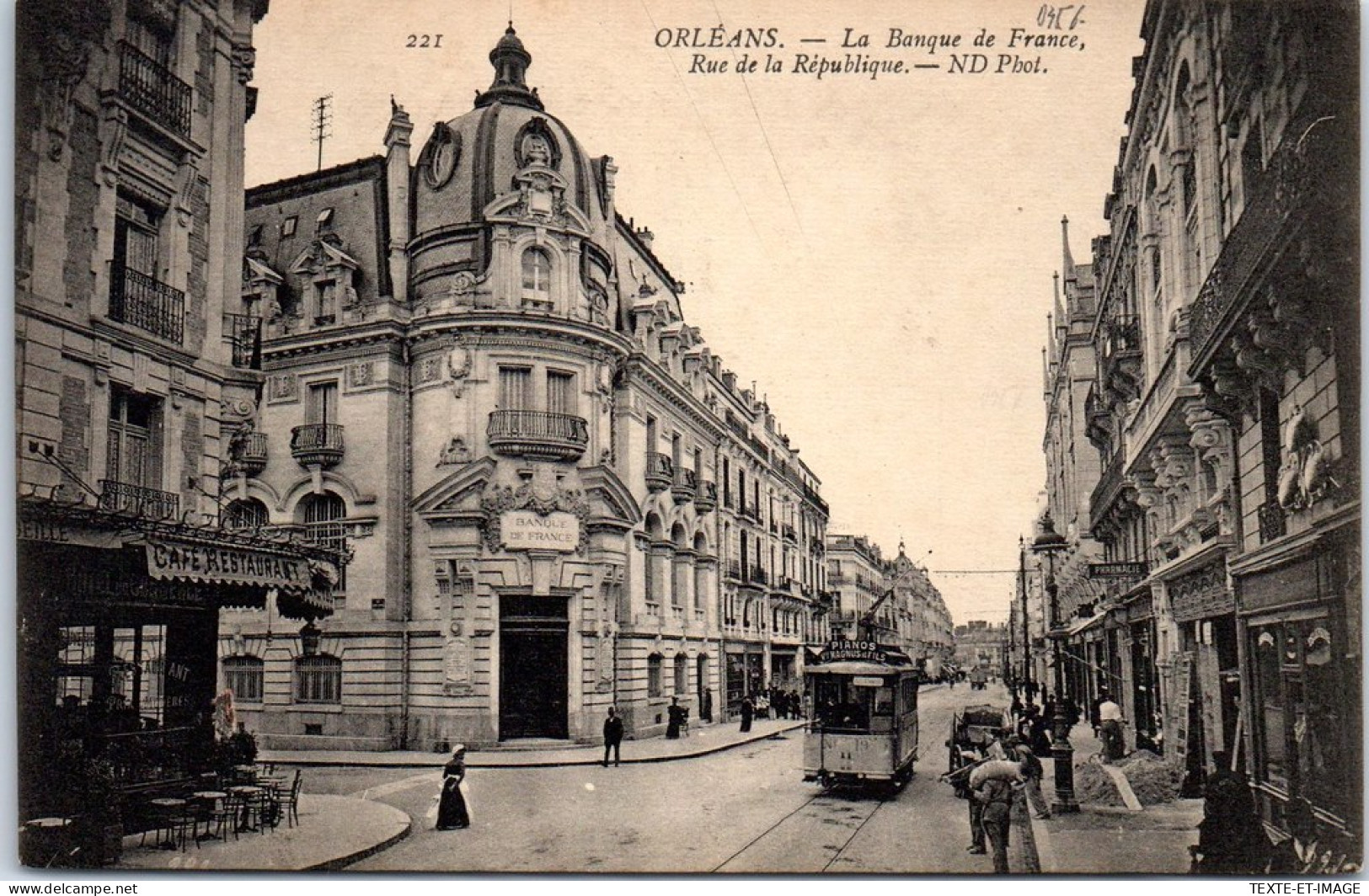 45 ORLEANS - La Banque De France Rue République  - Orleans