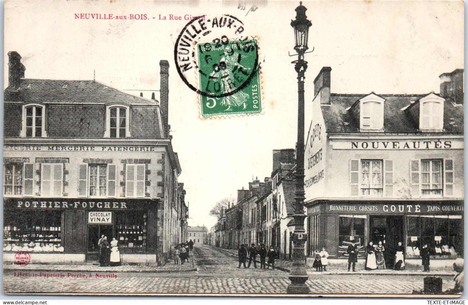 45 NEUVILLE AUX BOIS - La Rue Girault  - Other & Unclassified