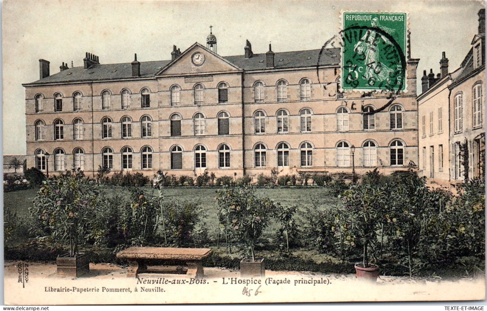 45 NEUVILLE AUX BOIS - L'hospice, Facade Principale  - Other & Unclassified