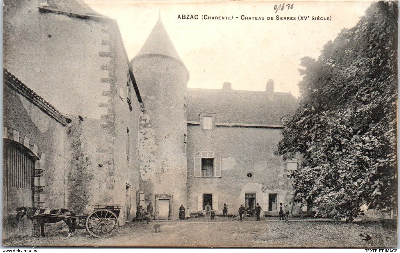 16 ABZAC - Chateau De Serres.  - Autres & Non Classés