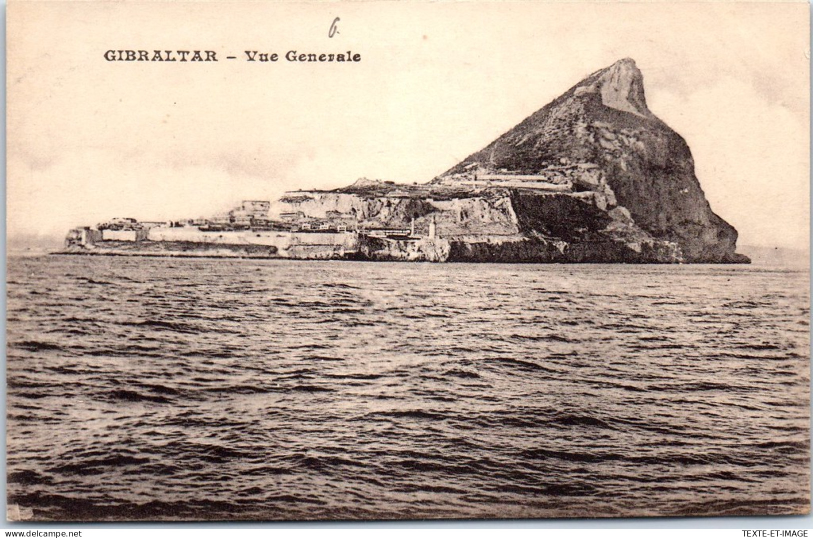 GIBRALTAR - Vue Générale Du Rocher  - Gibilterra