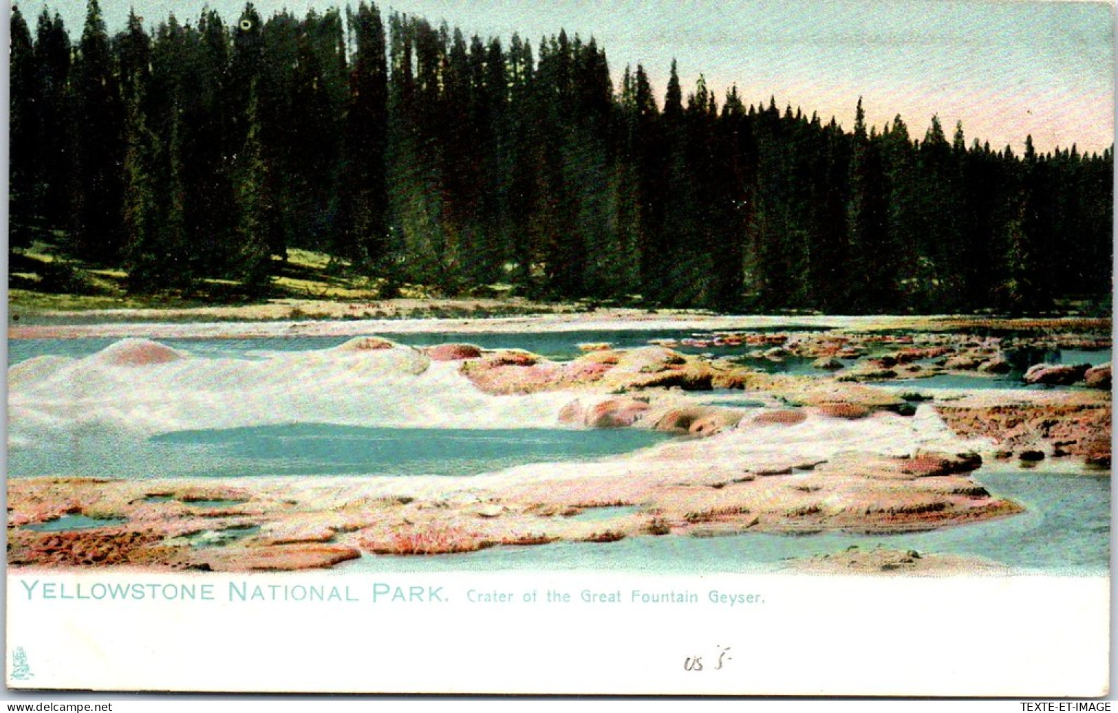 ETATS UNIS - Yellowstone, Crater Of The Great Fountain Geyser - Andere & Zonder Classificatie