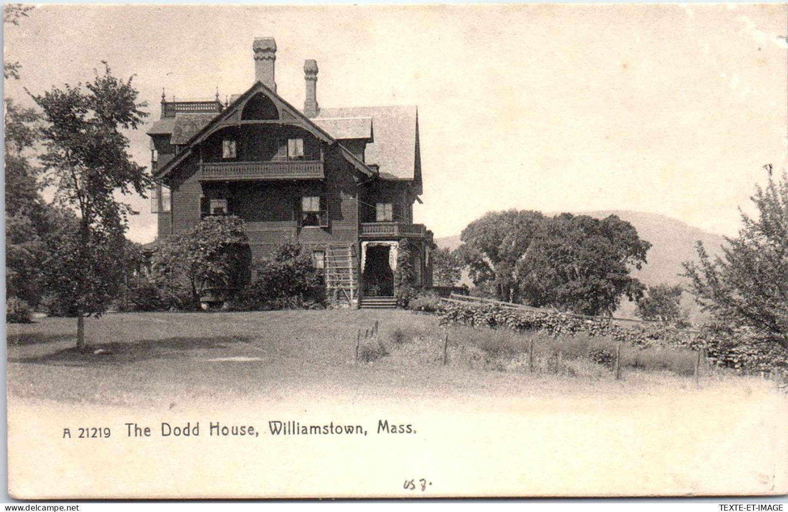 ETATS UNIS - The Dodd House, Williamstown Mass  - Andere & Zonder Classificatie