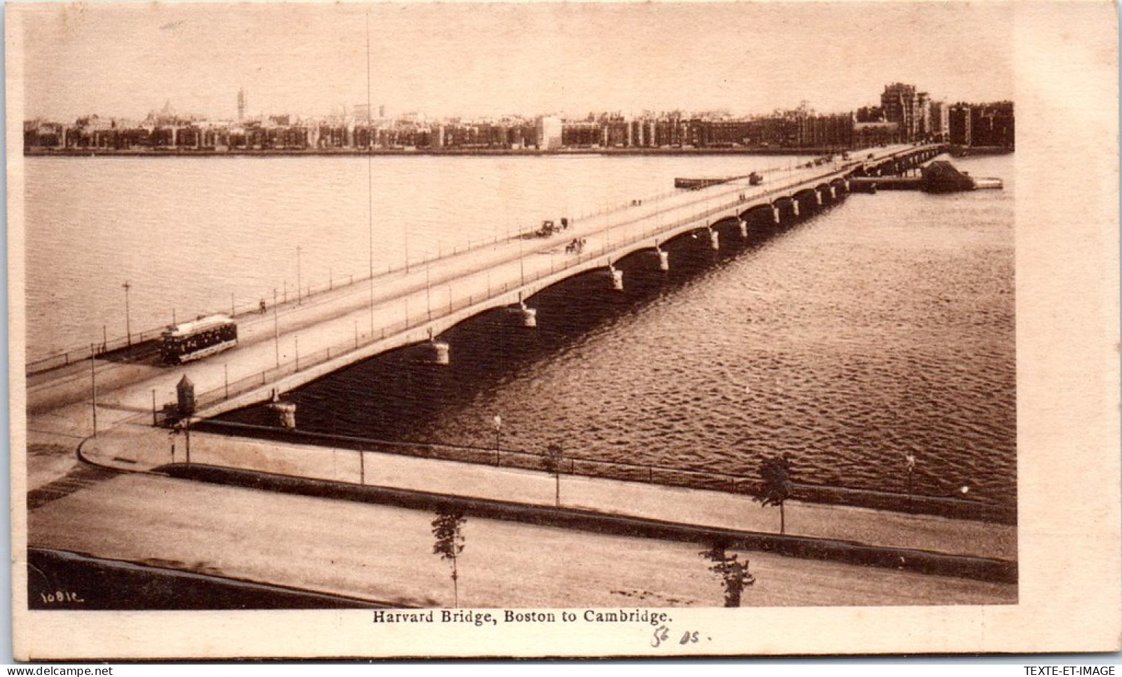 ETATS UNIS - Harvard Bridge Boston To Cambridge  - Sonstige & Ohne Zuordnung