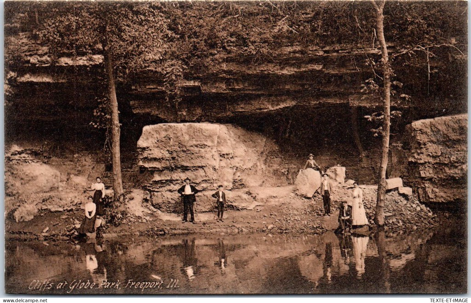 ETATS UNIS - Cliffs At Globe Park, Freeport Ill - Other & Unclassified