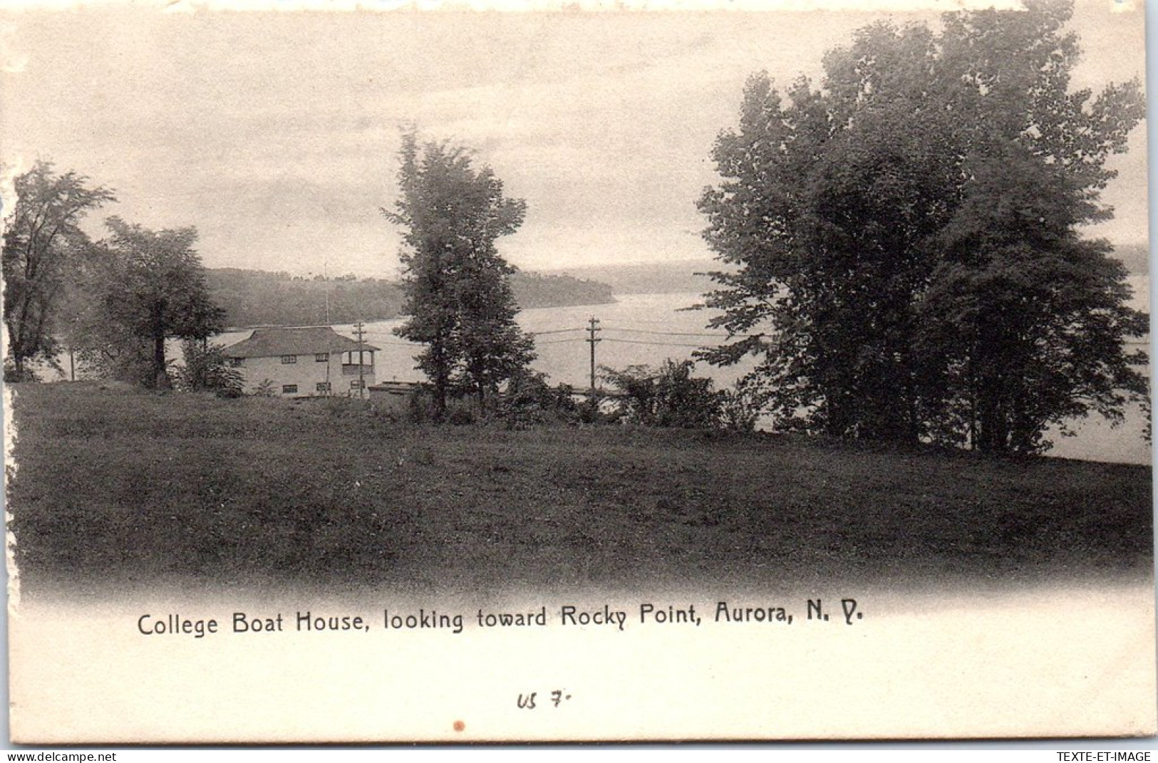 ETATS UNIS - College Boat House Rocky Point Aurora N.Y  - Other & Unclassified