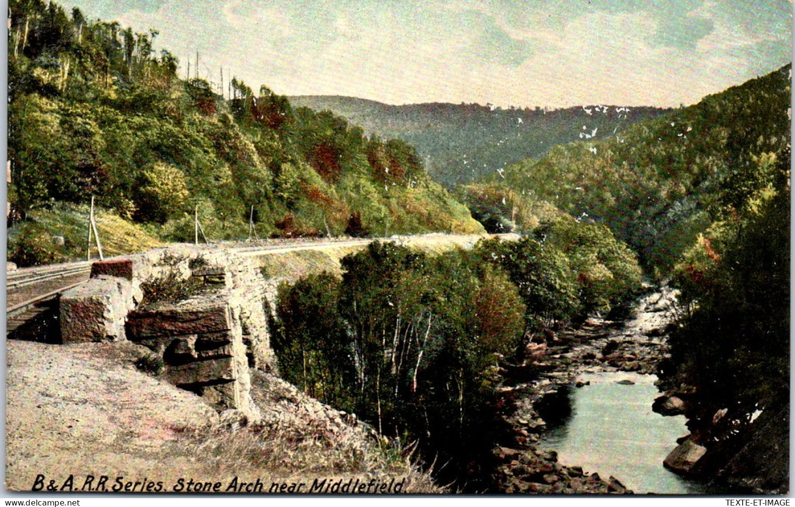 ETATS UNIS - B & ARR Series Stone Arch Near Middlefield  - Sonstige & Ohne Zuordnung