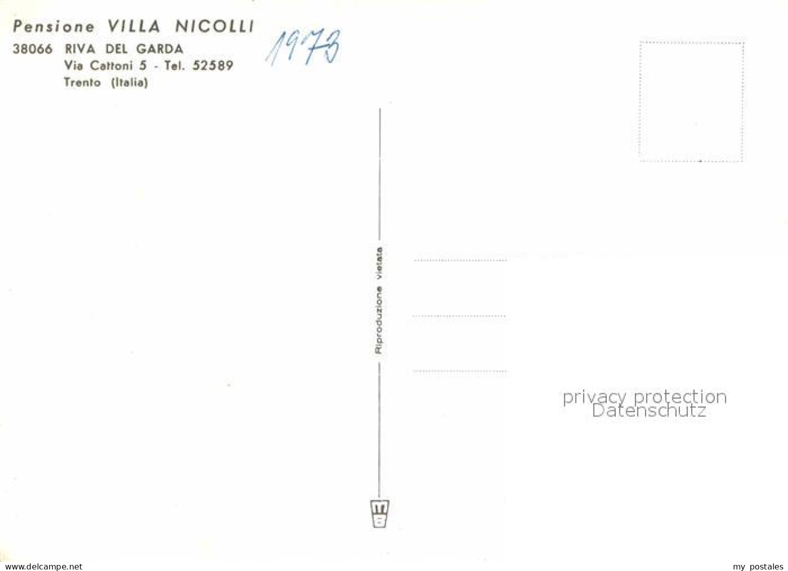 72896574 Riva Del Garda Pensione Villa Nicolli Firenze - Sonstige & Ohne Zuordnung