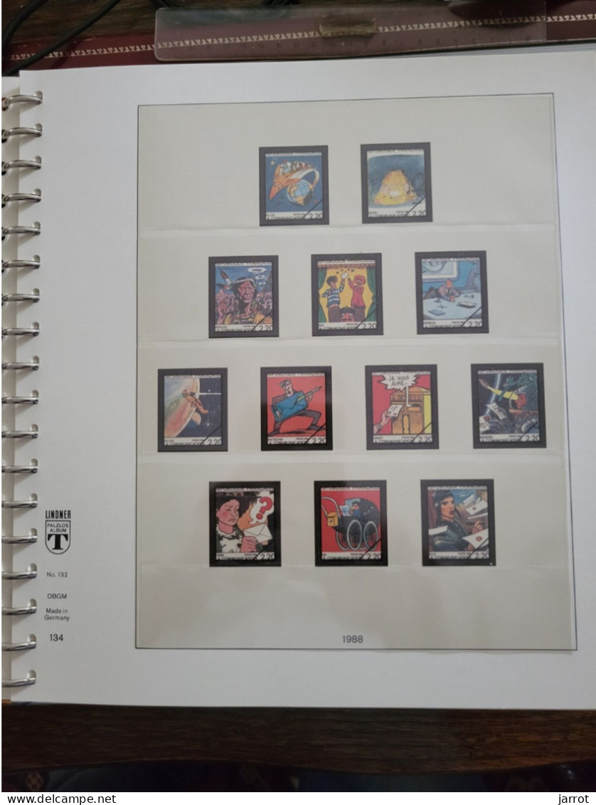 France Jeu Avec Pochettes Pages N° 134 à 185  De 1988 à 1996 - Fogli Prestampati