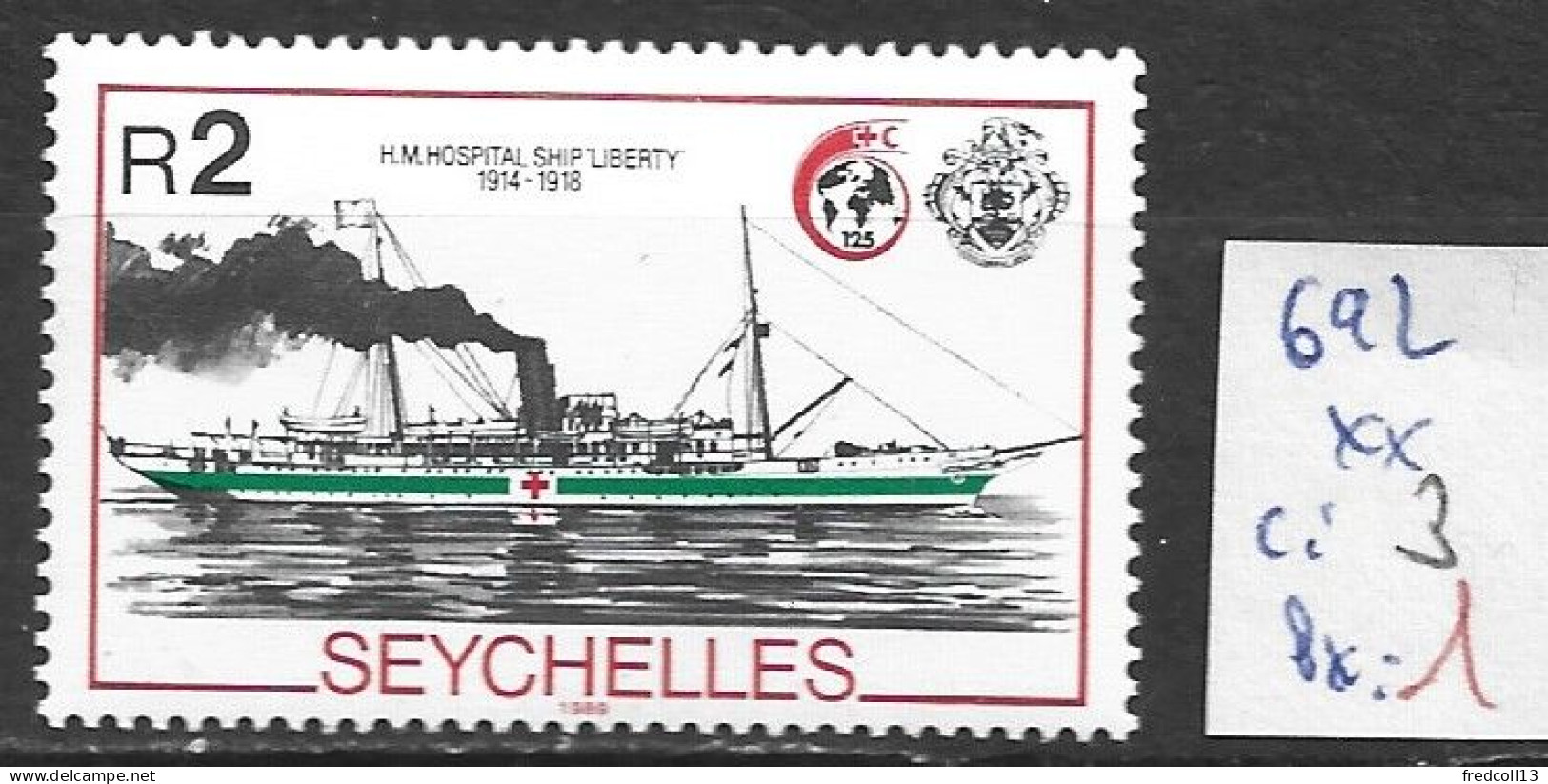 SEYCHELLES 692 ** Côte 3 € - Seychellen (1976-...)