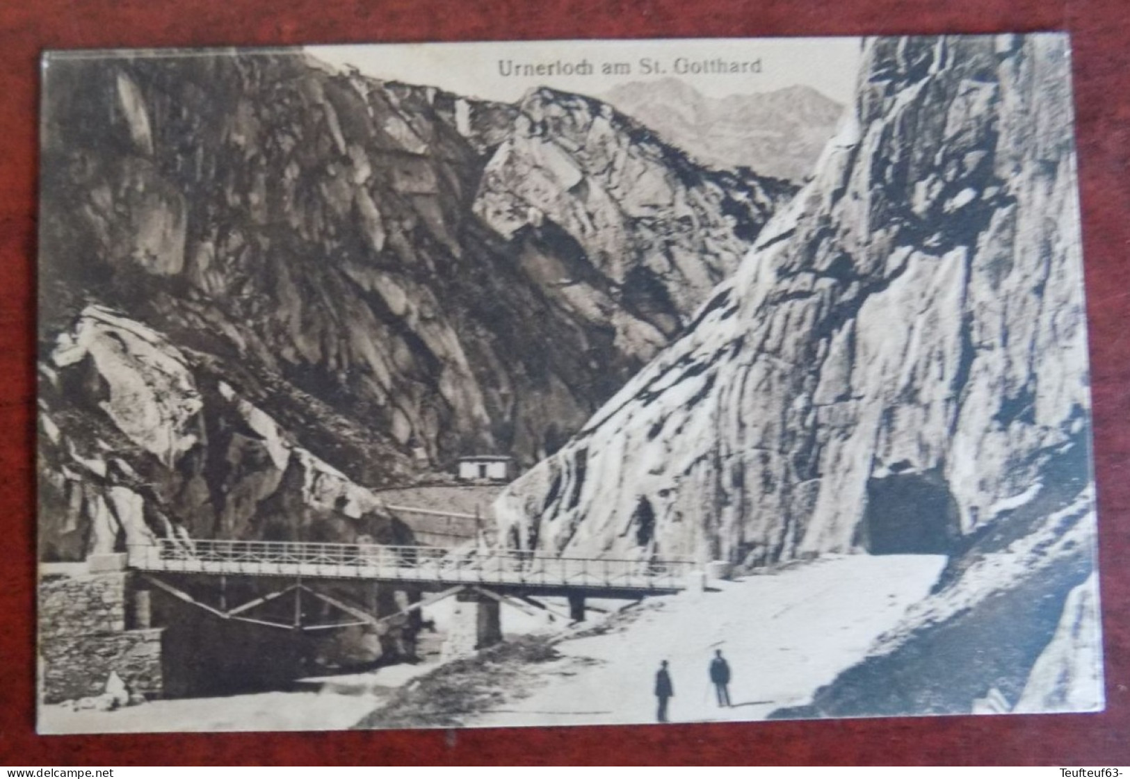 Cpa Urnerloch Am St. Gotthard - Andere & Zonder Classificatie