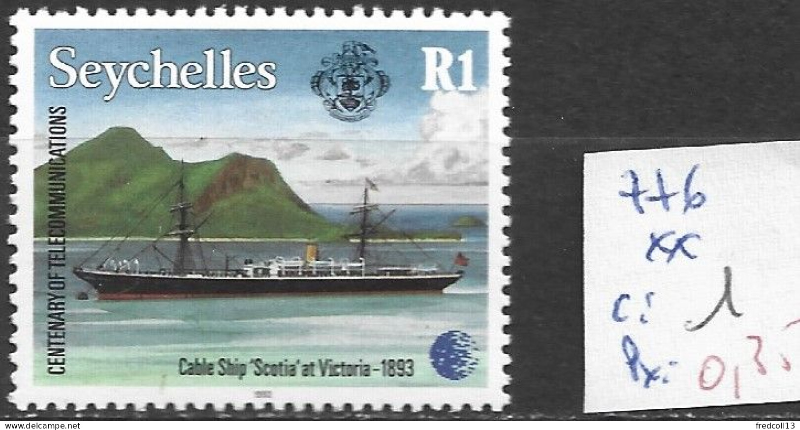 SEYCHELLES 776 ** Côte 1 € - Seychellen (1976-...)