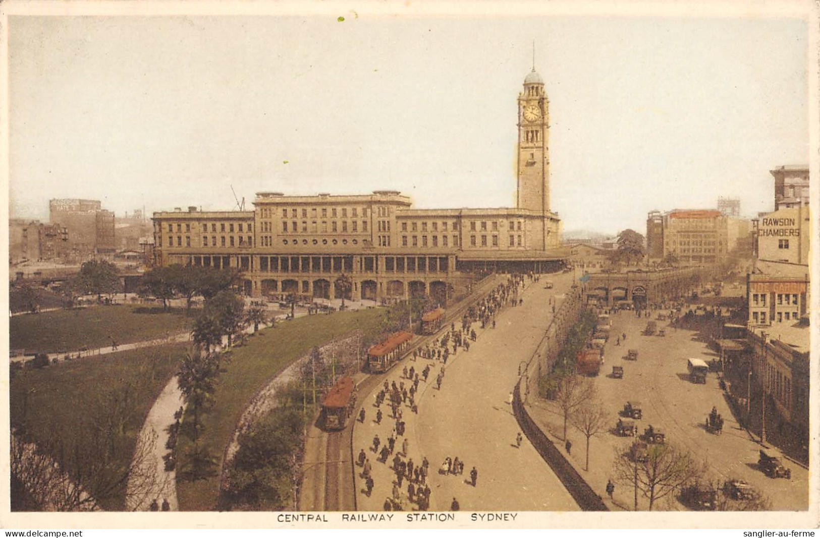 CPA AUSTRALIE / CENTRAL RAILWAY STATION / SYDNEY - Sonstige & Ohne Zuordnung