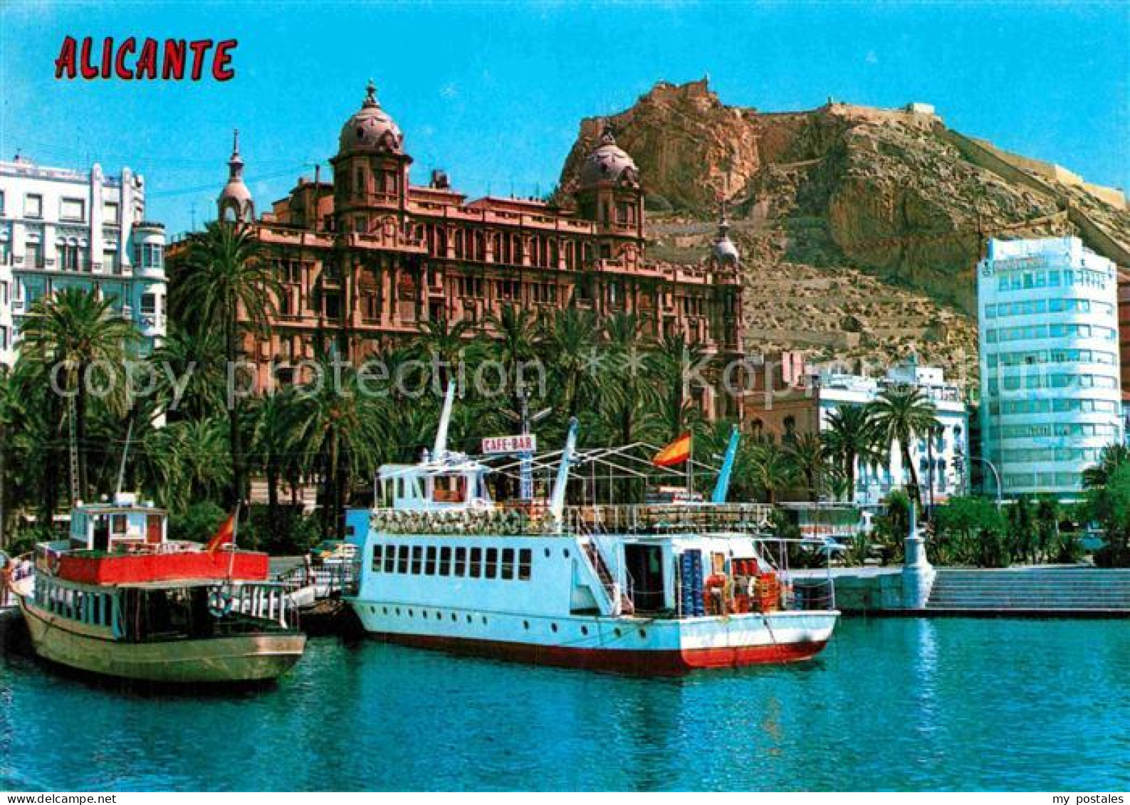 72896324 Alicante Hafen Castillo Alicante - Sonstige & Ohne Zuordnung