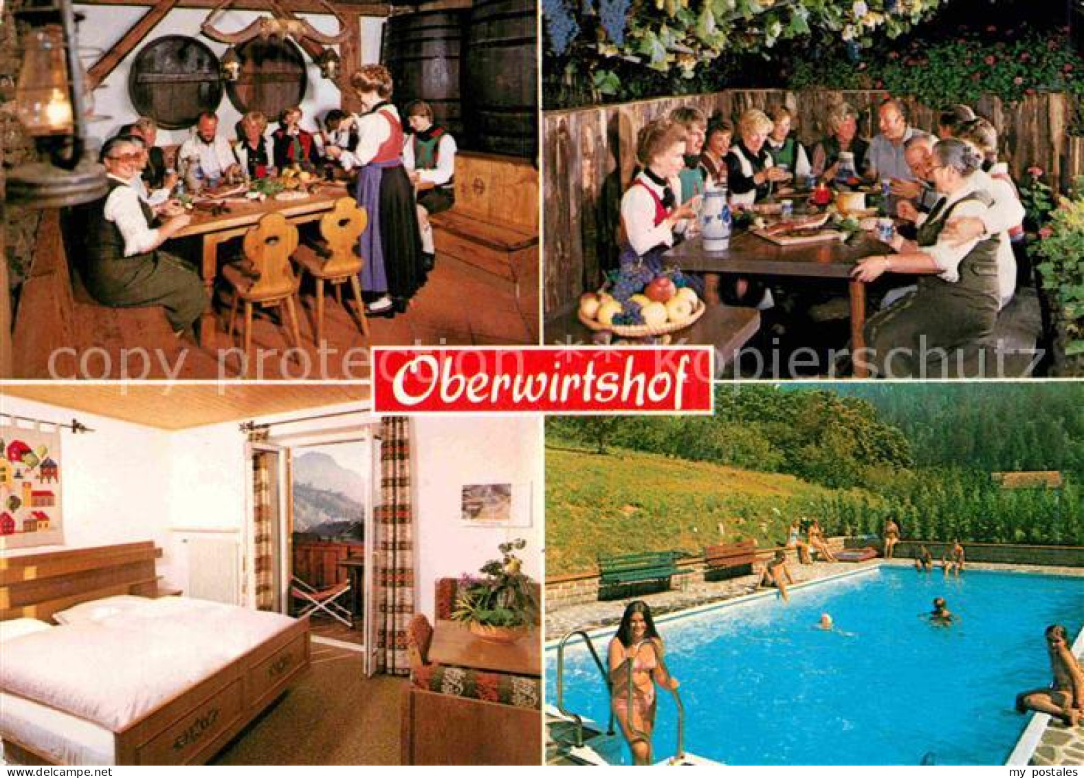 72896321 Riffian Meran Oberwirtshof Schwimmbad Gasthaus Trentino-Suedtirol - Andere & Zonder Classificatie