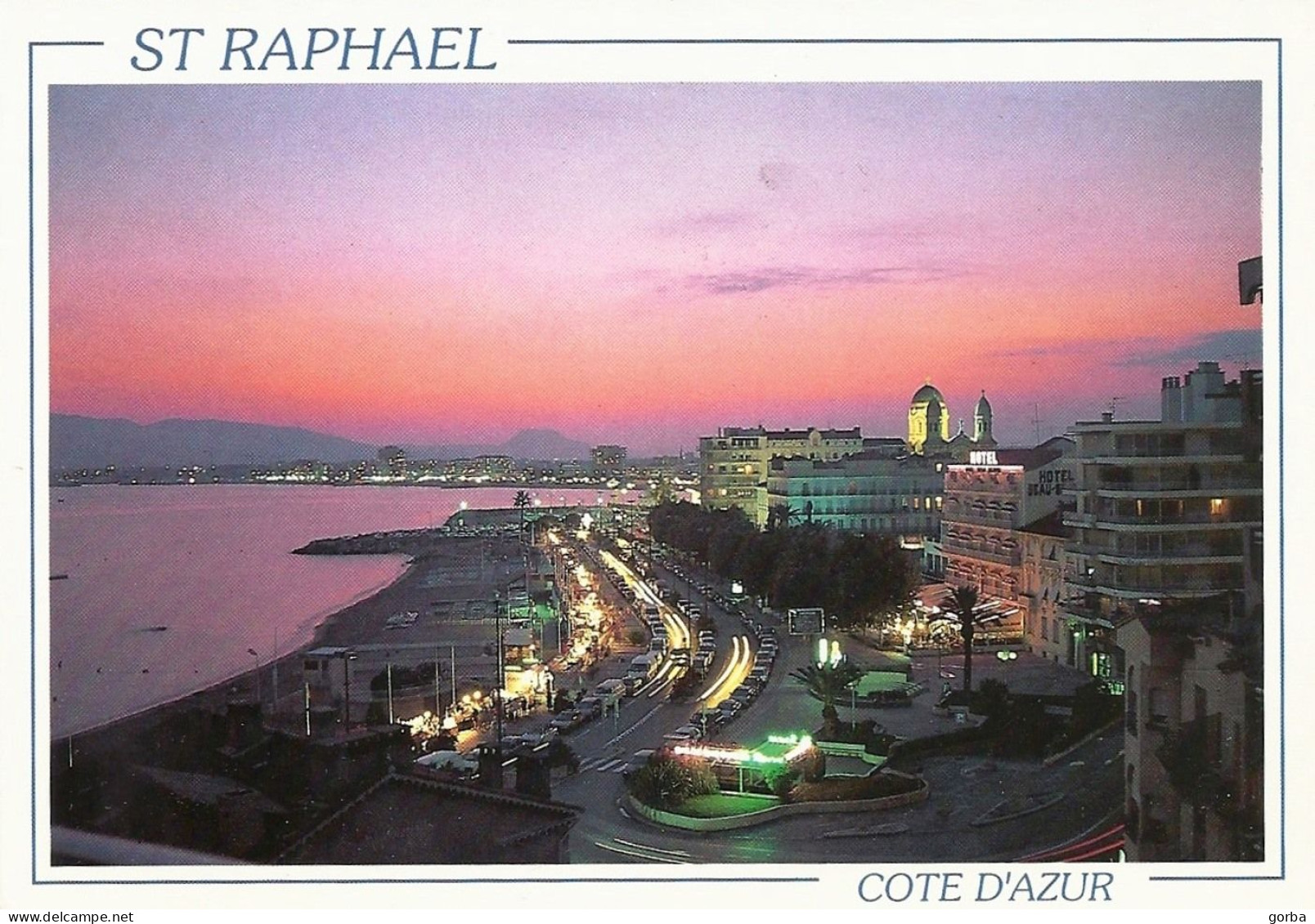 *CPM - 83 - SAINT RAPHAËL - Soleil Couchant - Saint-Raphaël
