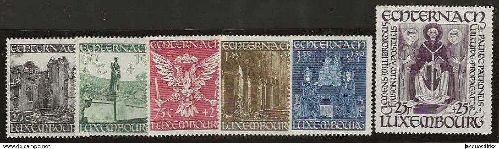 Luxembourg  .  Y&T   .   392/397  .   **    .    Neuf Avec Gomme Et SANS Charnière - Unused Stamps