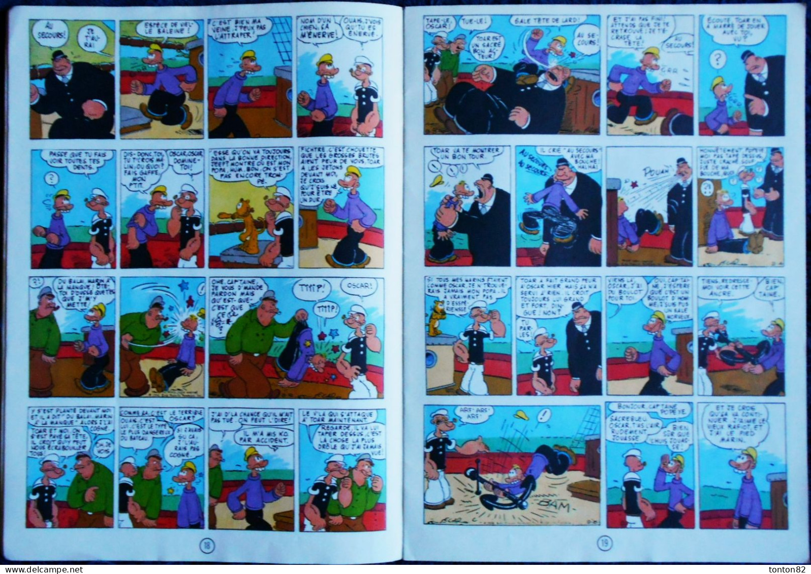 Segar - POPEYE - POPEYE Et Son POPA - Futuropolis - ( 1988 ) . - Andere Tijdschriften