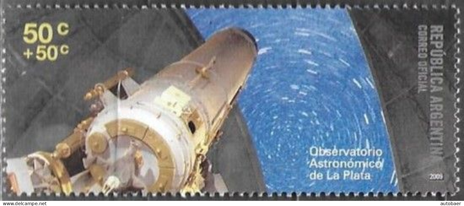 Argentina 2009 Observatory Space Observatories Observatorio Astronomico De La Plata Michel 3275 MNH Postfrisch Neuf ** - Neufs