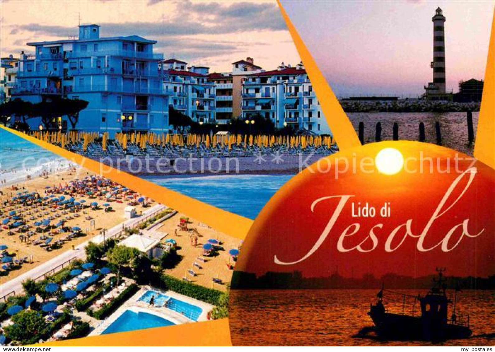 72896262 Jesolo Lido Strand Leuchtturm Jesolo Lido - Sonstige & Ohne Zuordnung