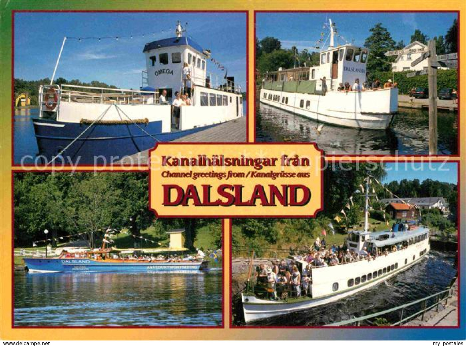 72896252 Dalsland Kanalfahrt Dalsland - Schweden