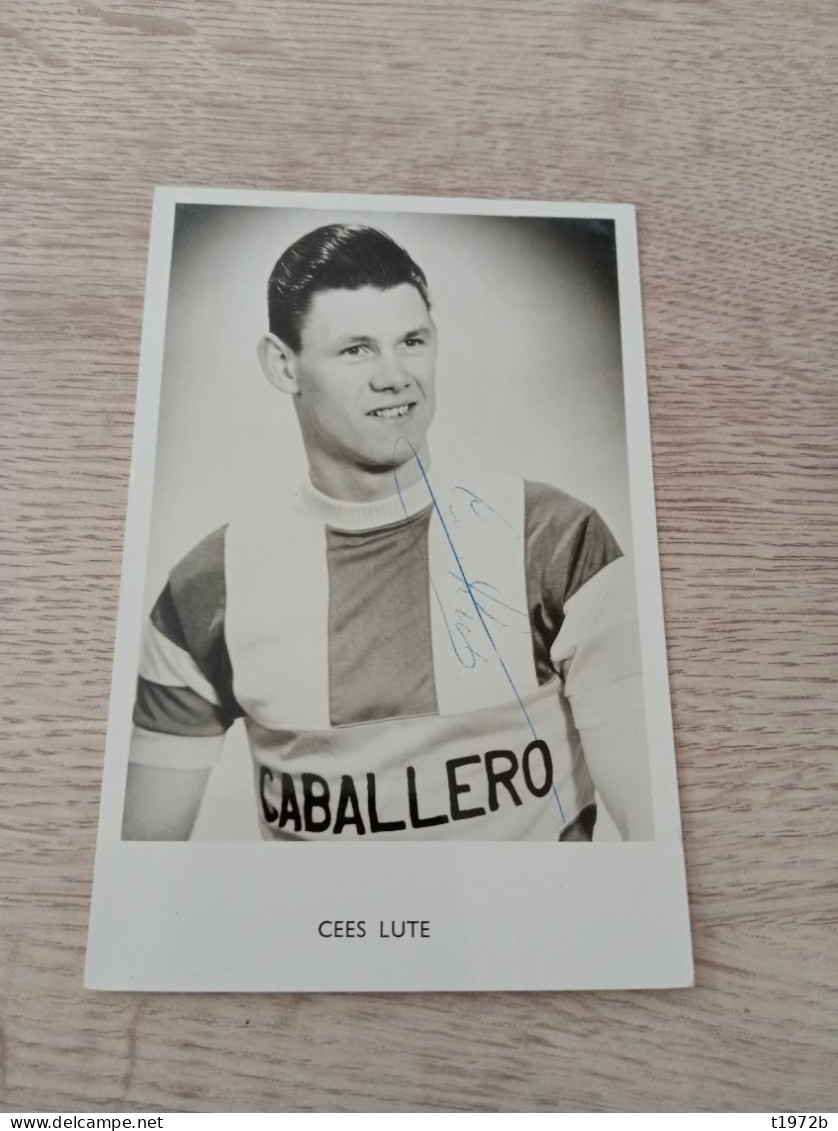 Autograph Cyclisme Cycling Ciclismo Ciclista Wielrennen Radfahren LUTE CORNELIS "Cees" (Caballero1963) - Wielrennen