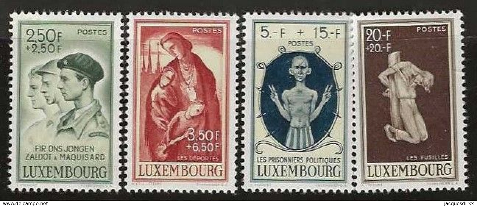 Luxembourg  .  Y&T   .   387 A/D   .   *    .    Neuf Avec Gomme - Unused Stamps