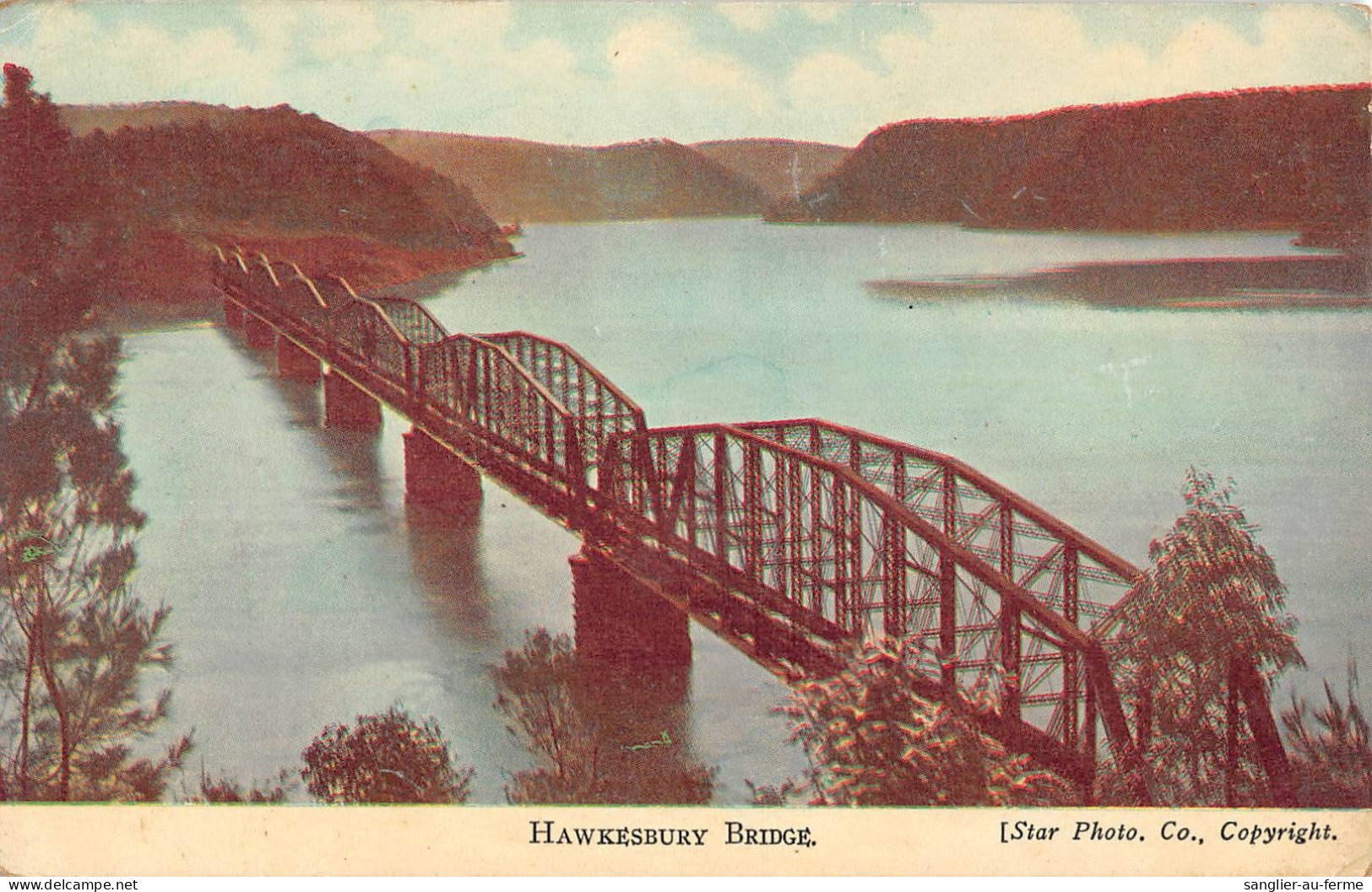 CPA AUSTRALIE / HAWKESBURY BRIDGE - Altri & Non Classificati