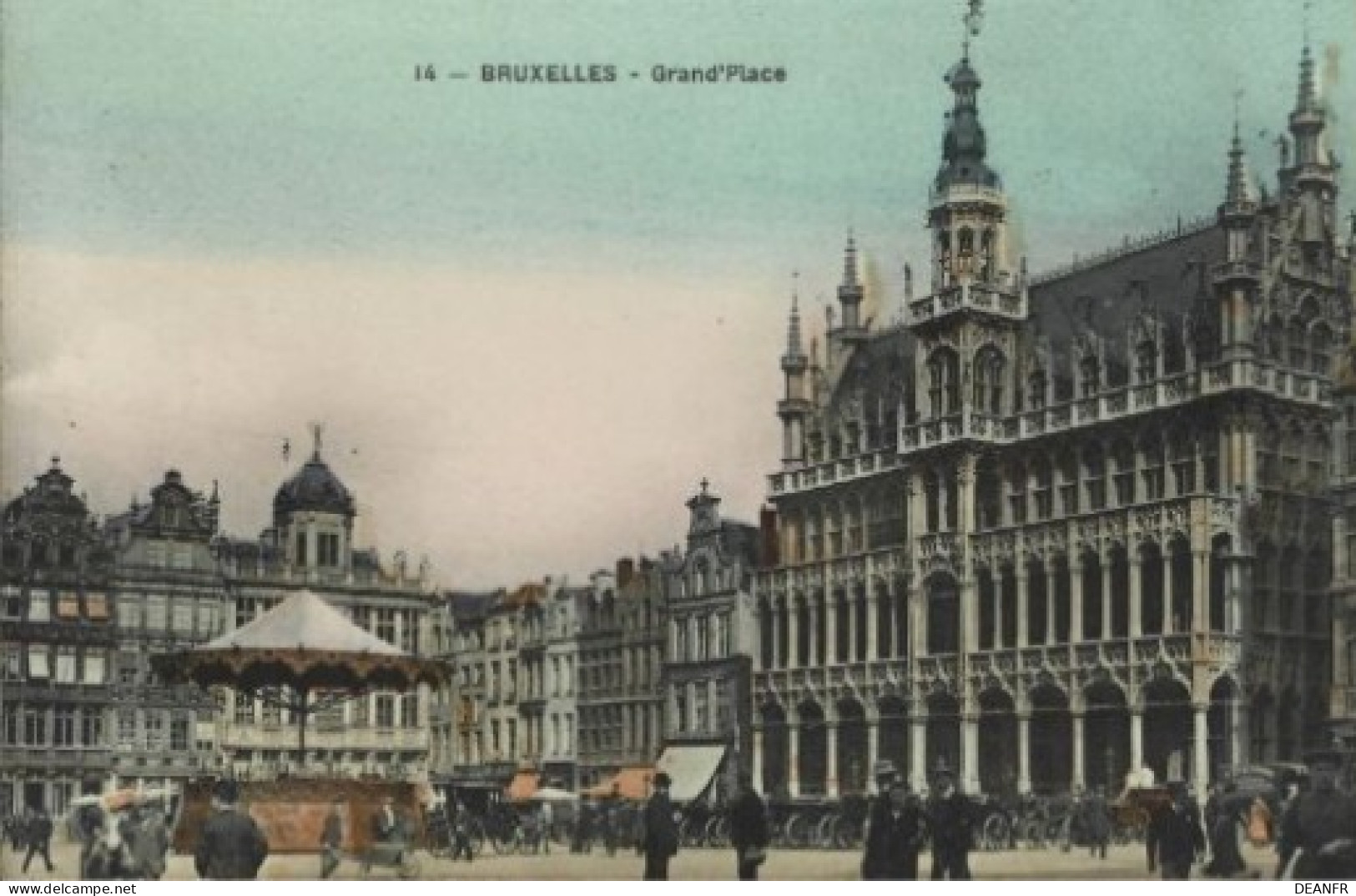 BRUXELLES : Grand' Place. Carte Très Bon état. - Bruxelles (Città)