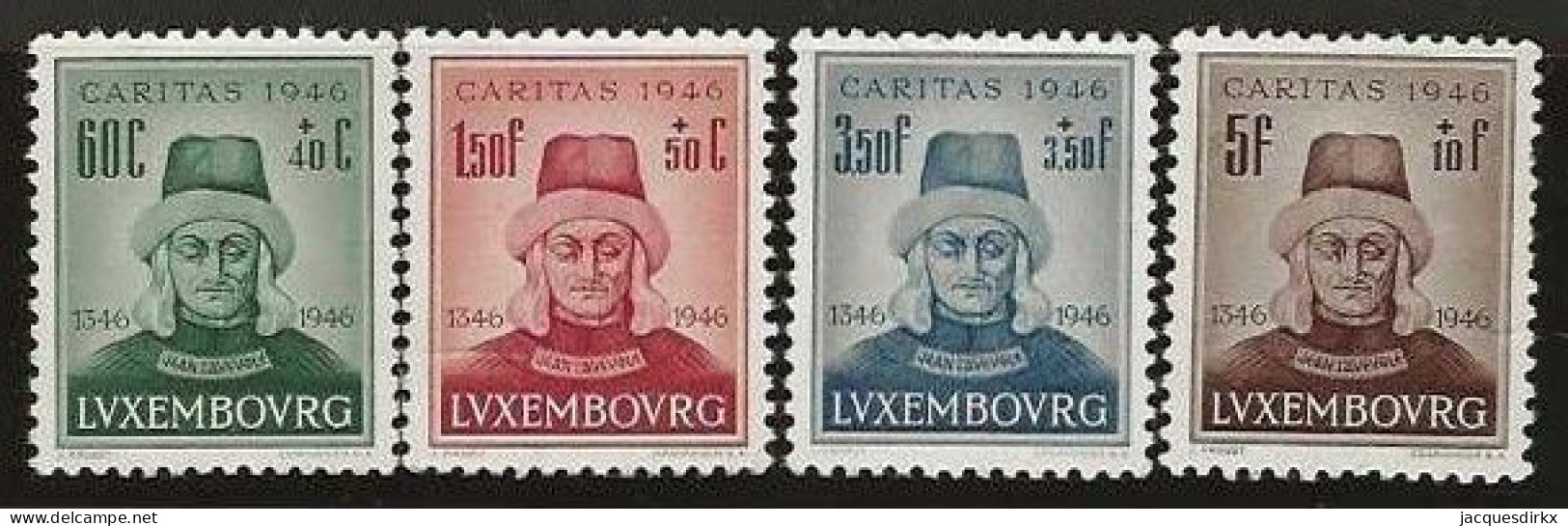 Luxembourg  .  Y&T   .   388/391  .   **    .    Neuf Avec Gomme Et SANS Charnière - Unused Stamps